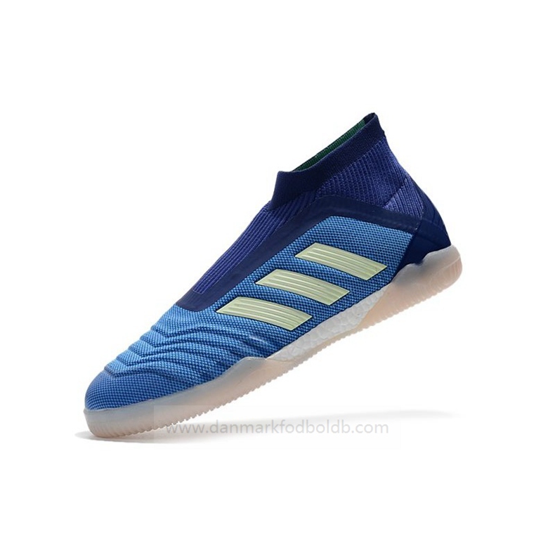 Adidas Predator Tango 18+ IC Fodboldstøvler Herre – Blå Hvid